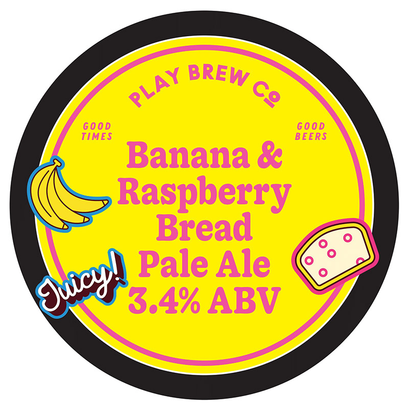 Play Raspberry & Banana Bread  Pale Ale 30L Keg
