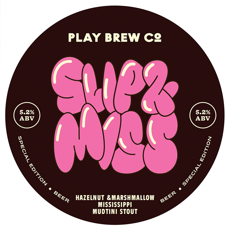 Play Slip & Miss Hazelnut & Marshallow Milk Stout 30L Keg