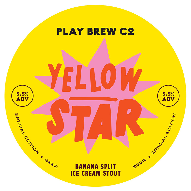 Play Banana Split Ice Cream Milk Stout 30L Keg
