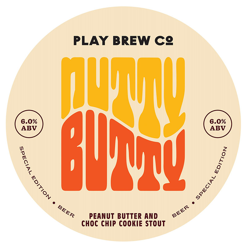 Play Peanut Butter & Chocolate Chip Milk Stout 30L Keg