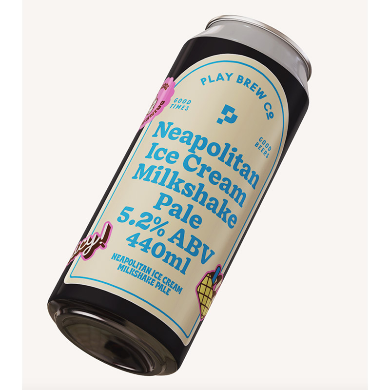 Play Neapolitan Ice Cream Pale Ale 440Ml Cans