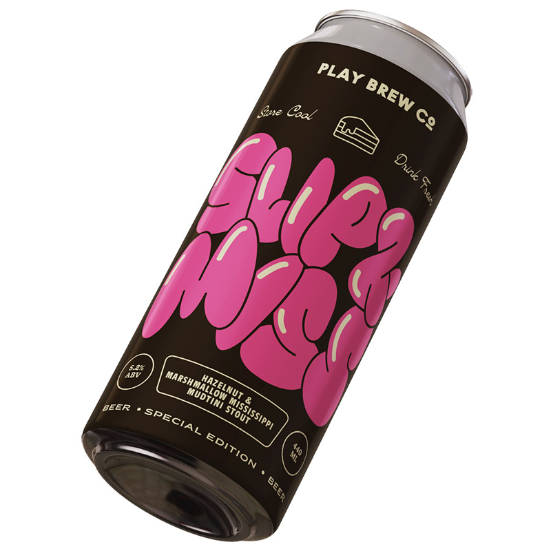 Play Slip & Miss- Hazelnut & Marshallow Milk Stout 440Ml Cans