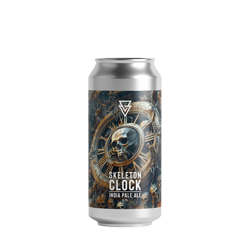 Azvex Skeleton Clock IPA 440ml Cans