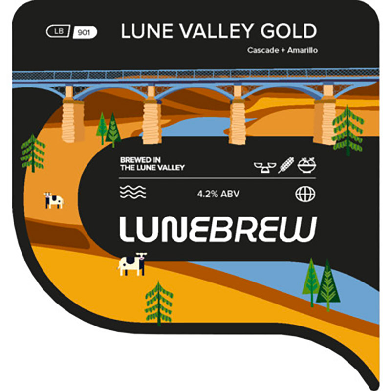Lune Valley Gold Cascade and Amarillo Cask