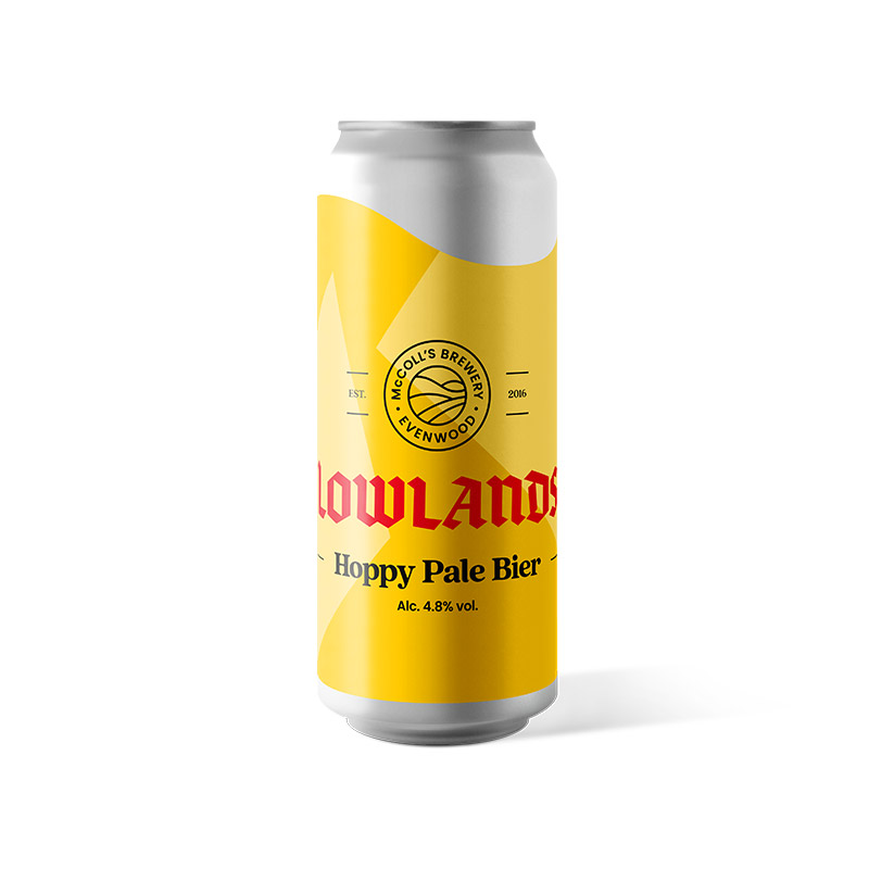 McColls Lowlands Hoppy Pale Bier Cans