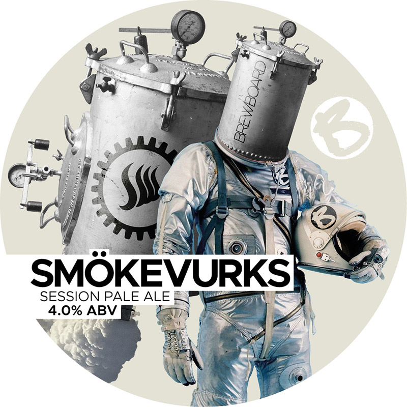 BrewBoard Smokevurks Pale Ale 30L Keg