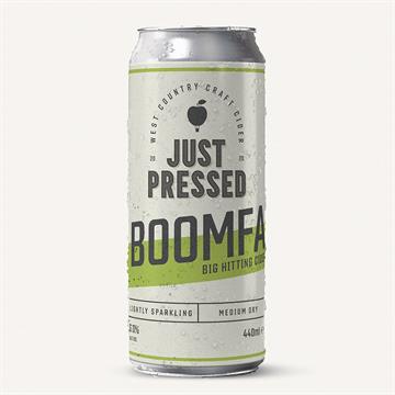 Just Pressed Boomfa Cider 440ml Cans