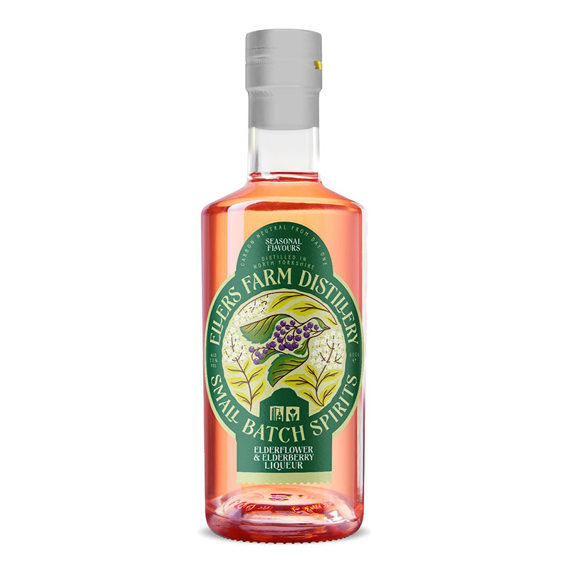 Ellers Farm Elderflower and Elderberry Liqueur