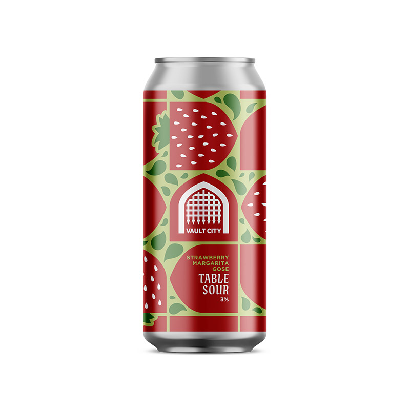 Vault City Strawberry Maragrita Gose Cans