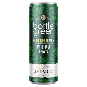 Bottle Green Elderflower Vodka Spritz 250ml Cans