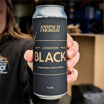 Anspach and Hobday London Black 470ml Cans