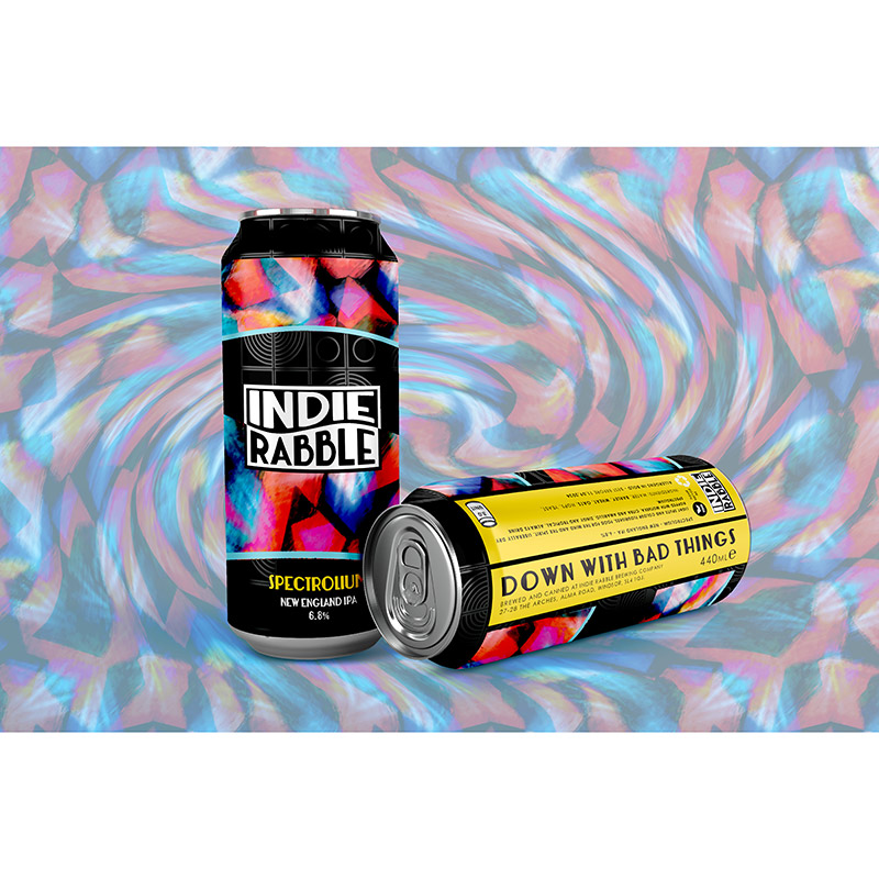Indie Rabble Spectrolium NEIPA Cans