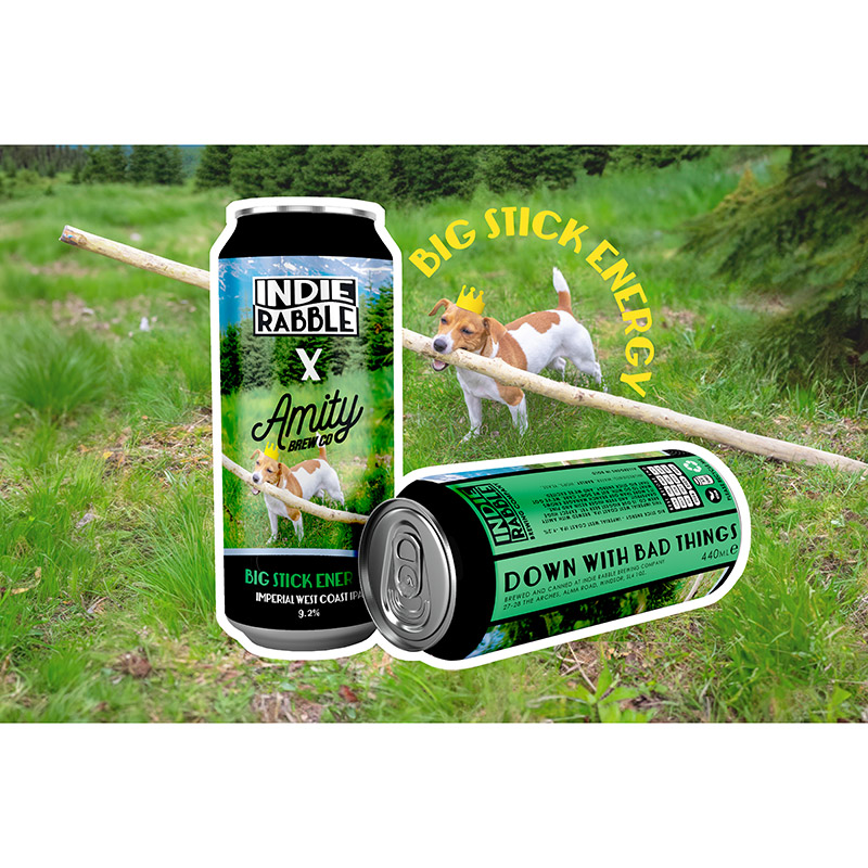 Indie Rabble Big Stick Energy Imperial WCIPA Cans