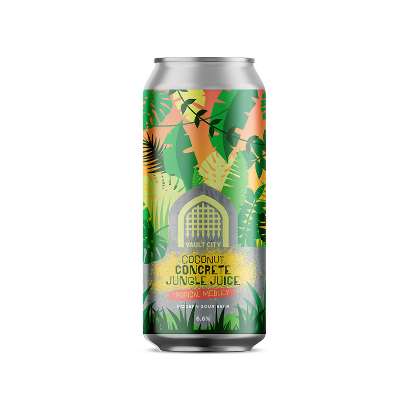 Vault City X neon Raptop Concrete Jungle Juice tropical sour Cans