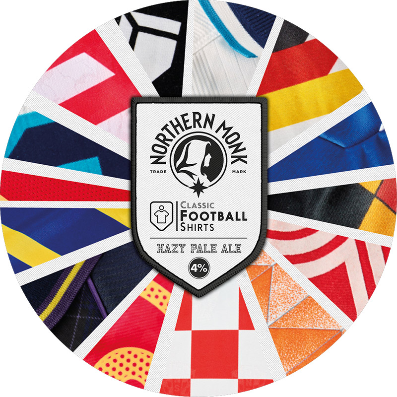 Northern Monk X Classic Football Shirts Hazy Pale Ale Keg