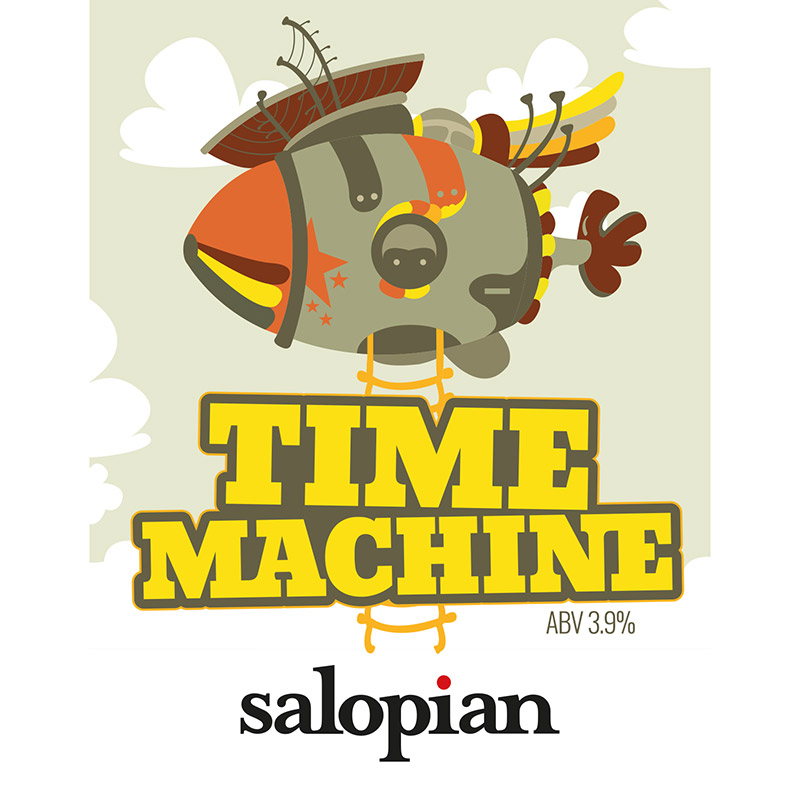 Salopian Time Machine Golden Ale Cask