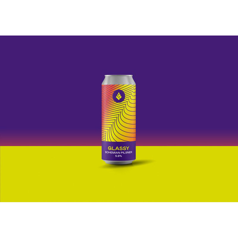 Drop Project Glassy Pilsner Cans