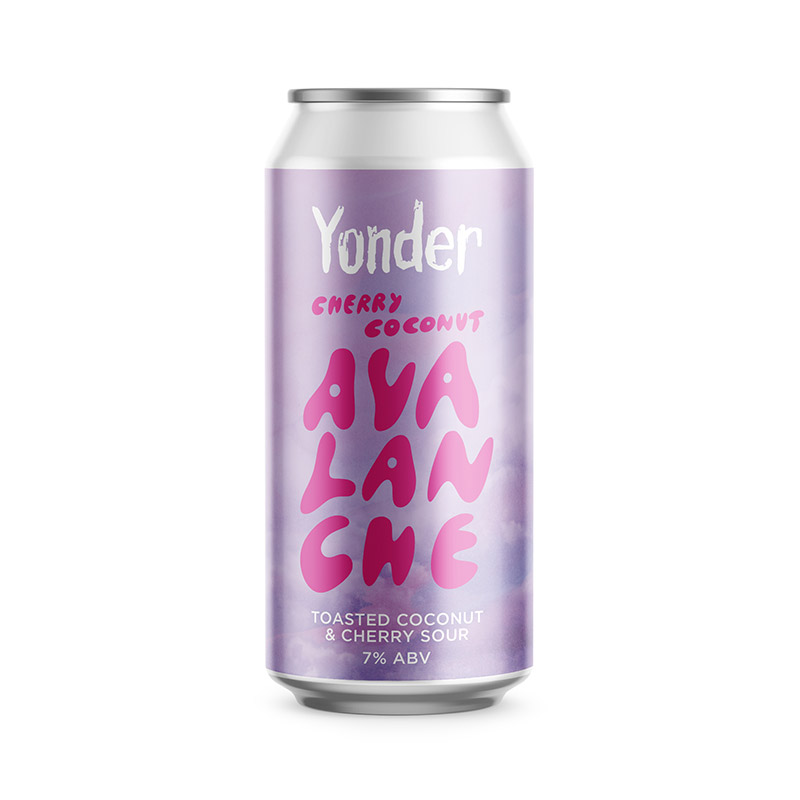 Yonder Cherry & Cocconut Avalanche Cans