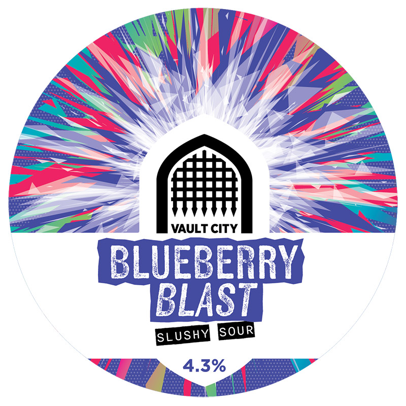 Vault City Blueberry Blast Slushy Sour Keg
