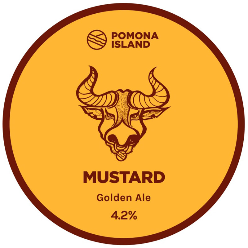 Pomona Island Mustard Golden Ale 9G Cask