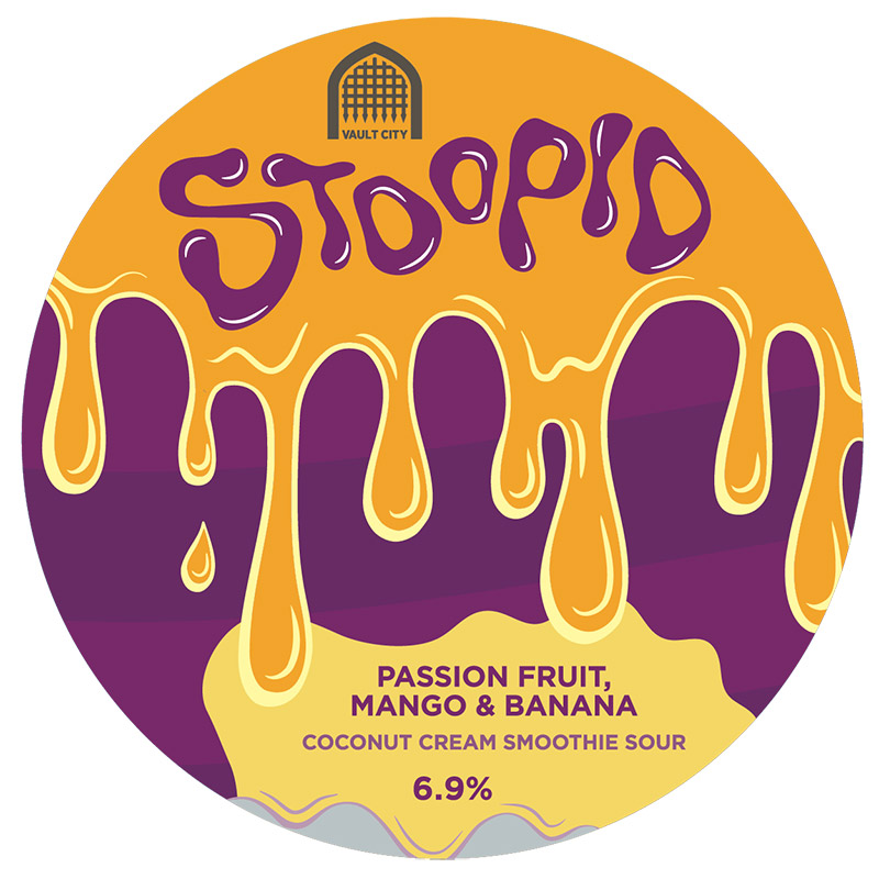Vault City Stoopid - Passionfruit, Mango, Banana And Coconut Cream Sour Keg