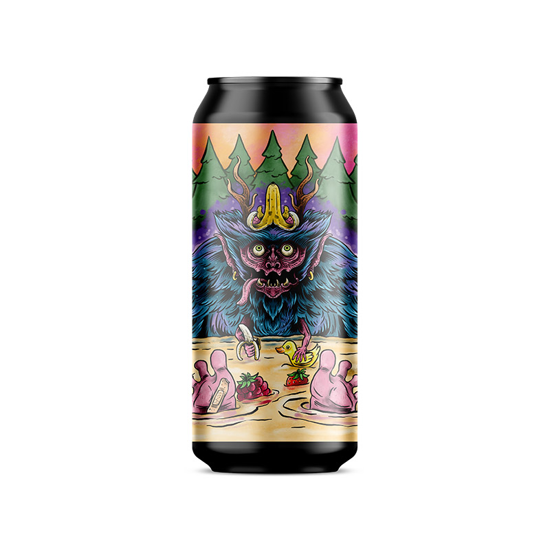 Vault City Fruits Of The Forest White Choc And Banana Crumble Sour Cans