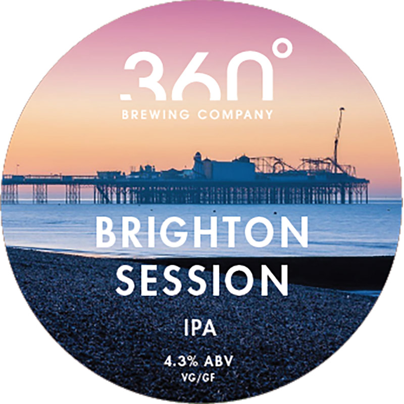 360 Degree Brewing Brighton Session IPA Keg