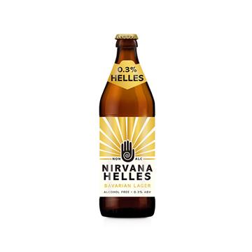 Nirvana Helles Lager Low Alcohol 500ml Bottles