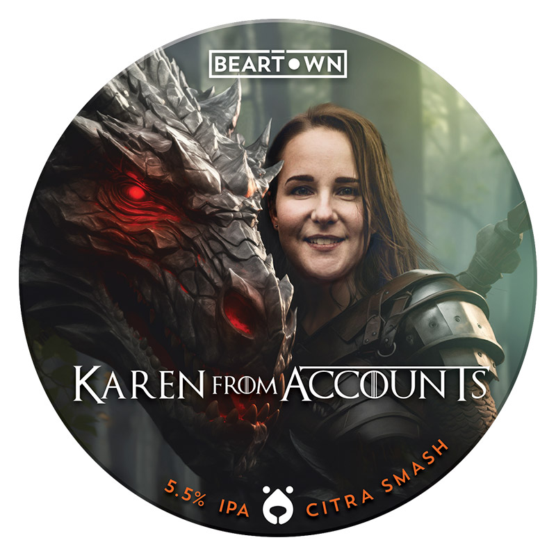 Beartown Karen From Accounts Citra Smash IPA Keg
