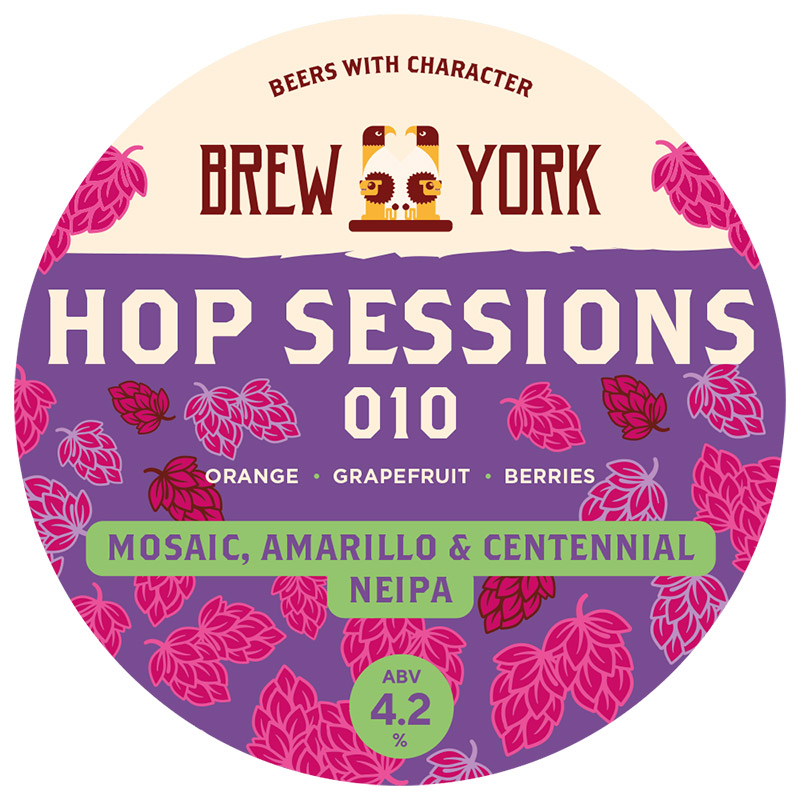 Brew York Hop Session 010 NEIPA Keg