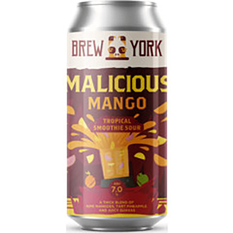 Brew York Malicious Mango Smoothie Sour Cans