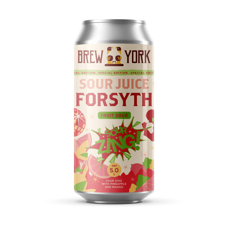 Brew York Sour Juice Forysth Fruited Sour Edition Cans