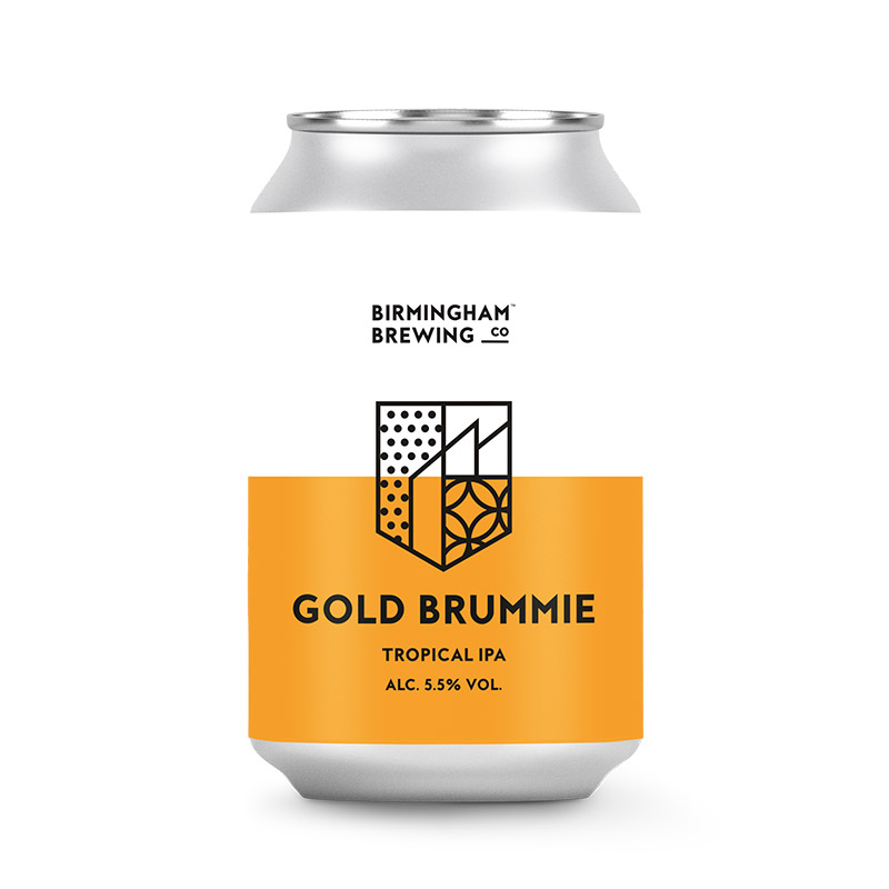 Birmingham Brewing Co Gold Brummie 330ml Cans