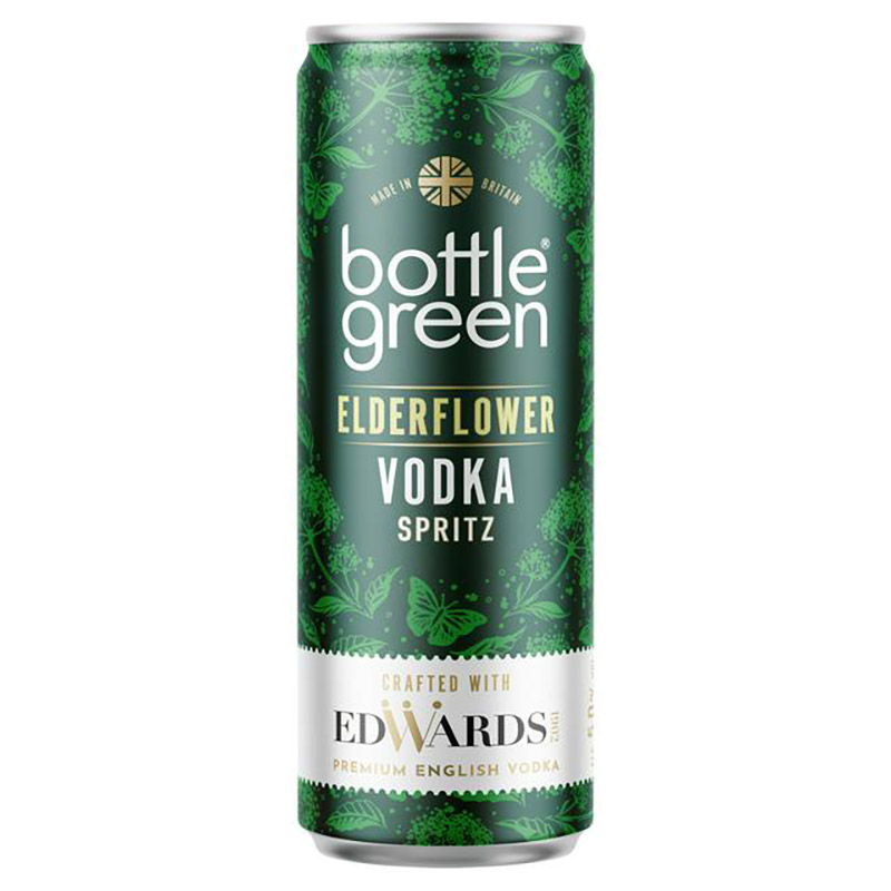 Bottle Green Elderflower Vodka Spritz 250ml
