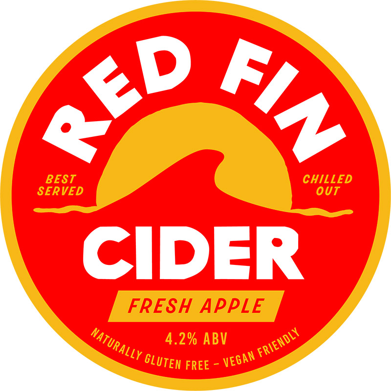 Red Fin Fresh Apple Cider Keg