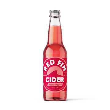 Red Fin Meloncherry Cider Bottles