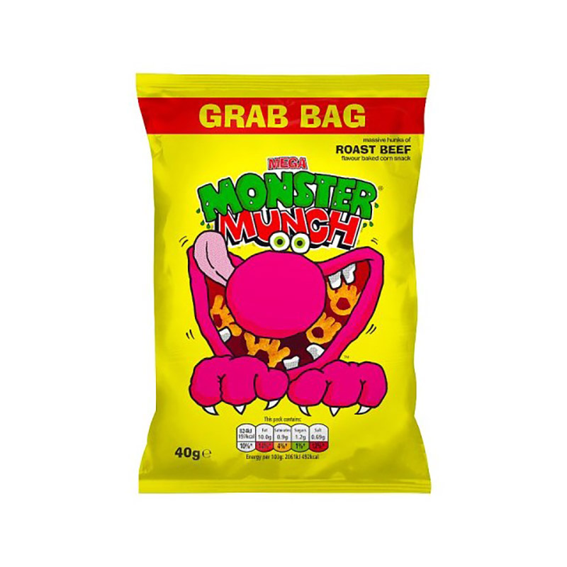Monster Munch Mega Beef Crisps