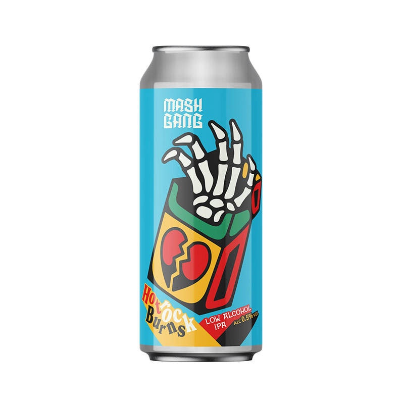 Mash Gang Hot Rock Burns IPA Cans