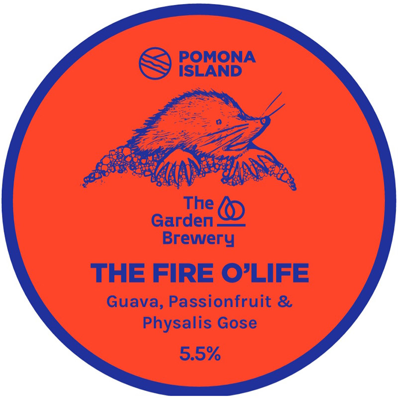 Pomona Island The Fire O'Life Guava, Passionfruit & Physalis Gose