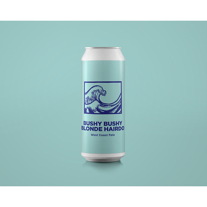 Pomona Island Bushy, Bushy Blonde Hairdo West Coast Pale Cans