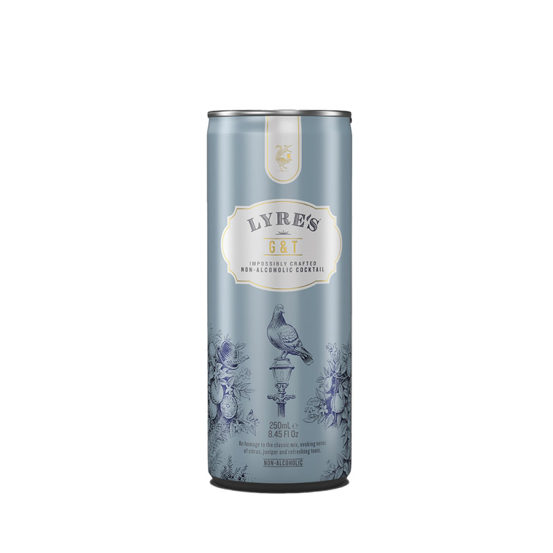 Lyre's Non-Alcoholic Gin and Tonic RTD 250ml