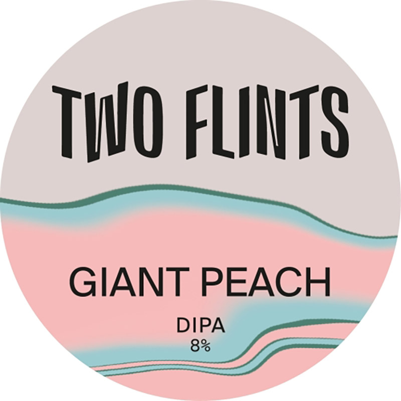 Two Flints Giant Peach DIPA Keg