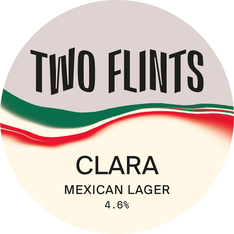 Two Flints Clara Mexican Lager Keg