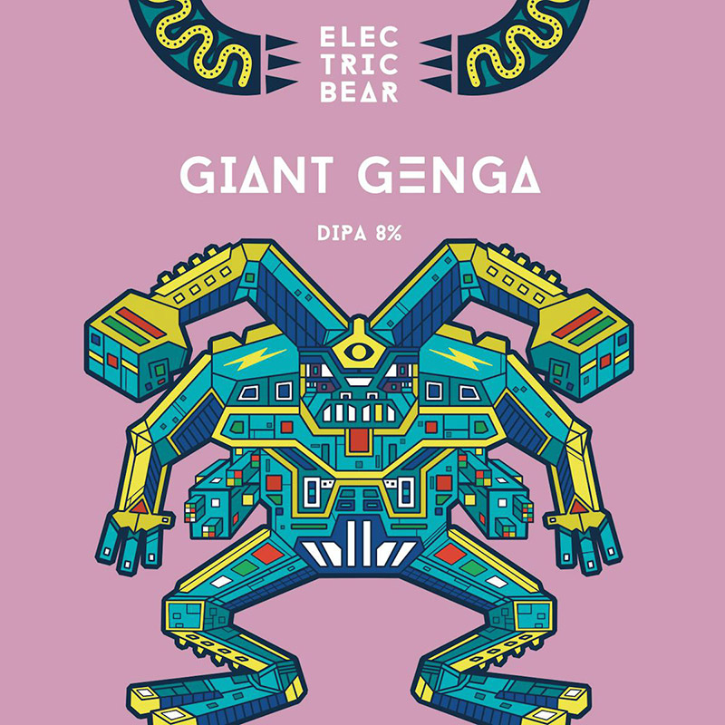 Electric Bear Giant Genga DIPA Keg
