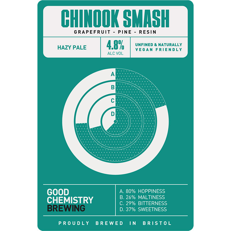 Good Chemistry Chinook Smash Dry Hopped Hazy Pale Cask