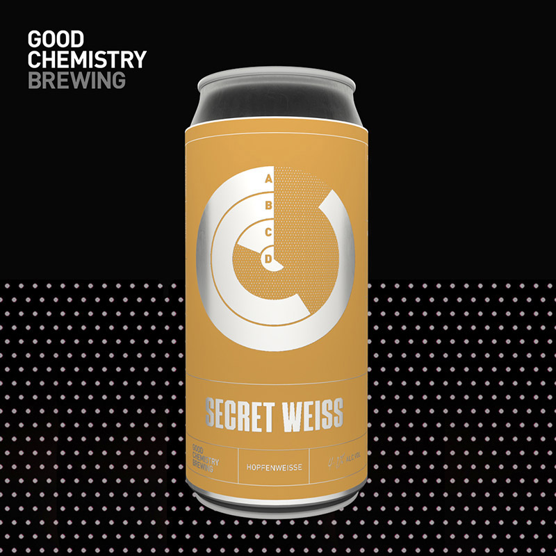 Good Chemistry Secret Weiss Hoppy Wheat Cans