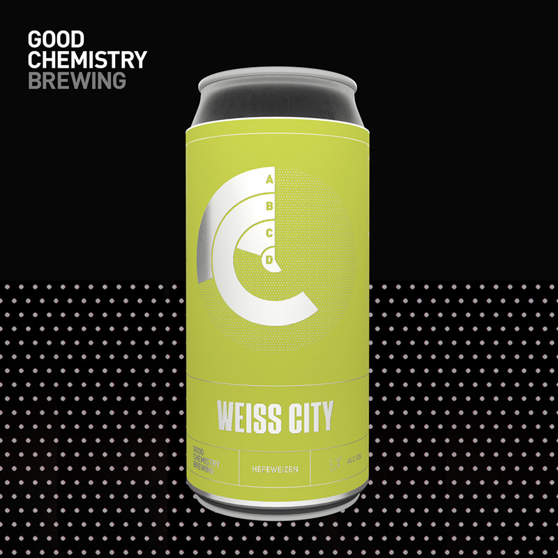 Good Chemistry Weiss City Hefeweizen Cans