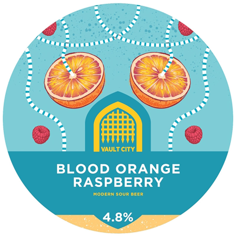 Vault City Blood Orange & Raspberry Keg
