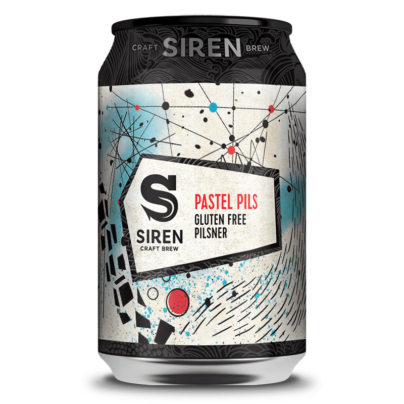 Siren Pastel Pils Gluten Free Pilsner Cans