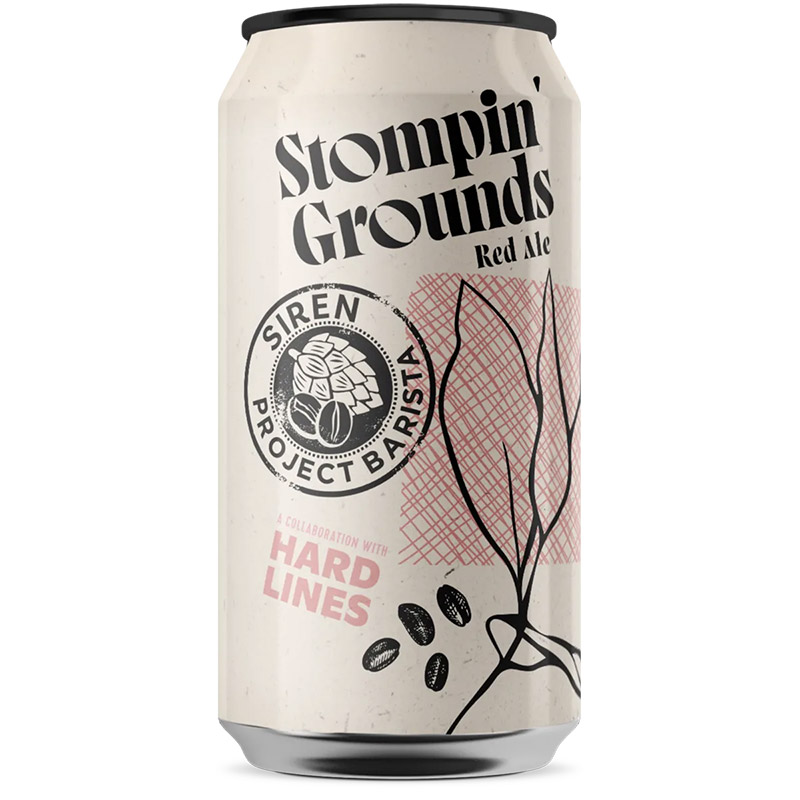 Siren Stompin' Grounds Red Ale Cans